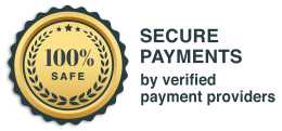 Secure payments by verified payment providers
